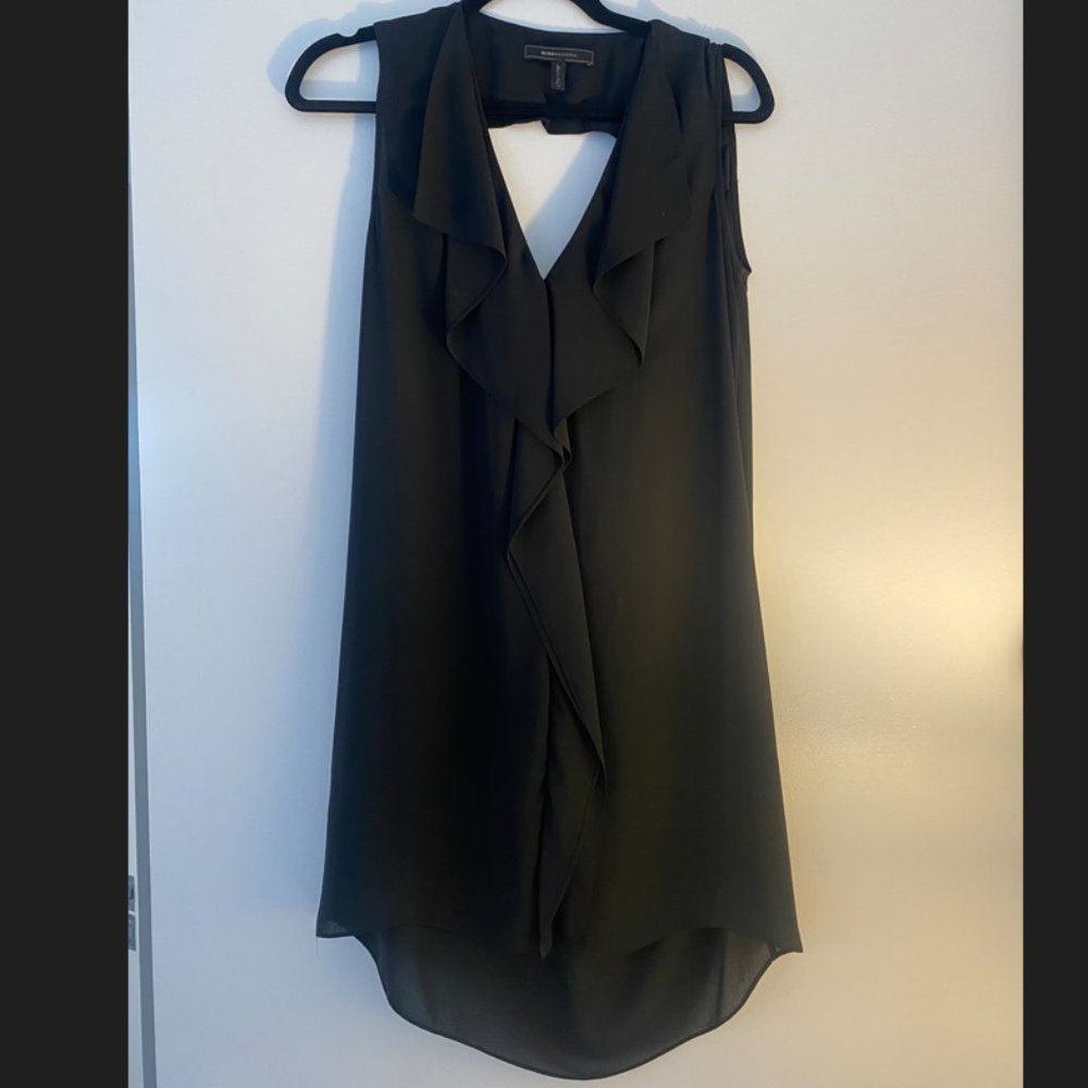 BCBG Black short flowy dress